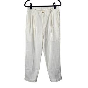 NWT Bills Khakis Mens M2P Classic Fit‎ Pleated Pants White Size 32
